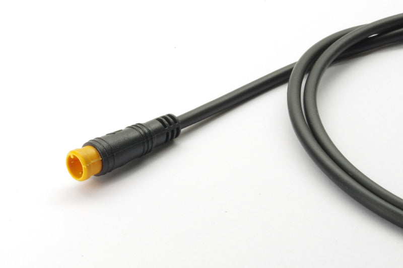 3-pole HIGO Mini-B extension cable centrally joined and protected by heat shrink tubing