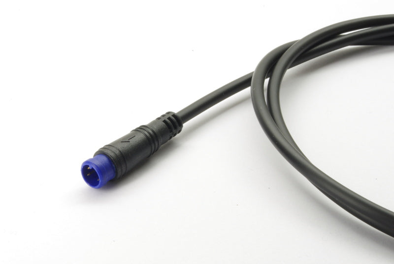 4-pole HIGO Mini-B extension cable centrally joined and protected by heat shrink tubing